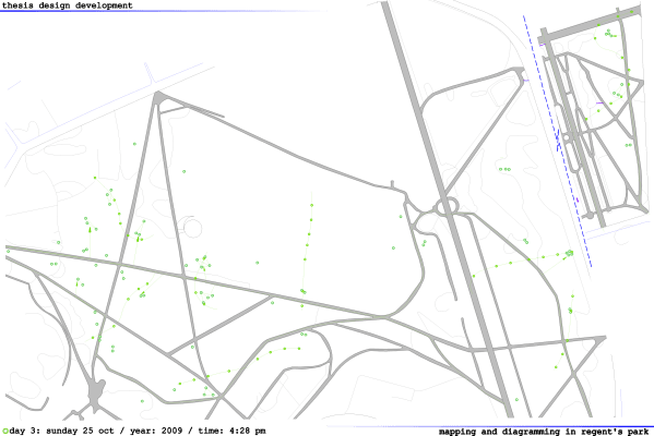 REGENTS PARK_Mapping_Proximity_DAY 3 