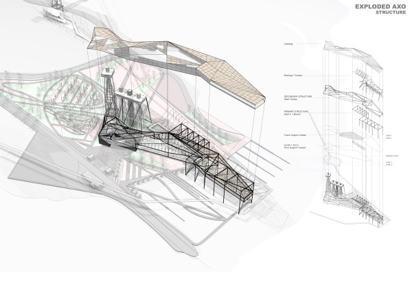 Exploded Axo Structure Exploded Axo-Structure – Architecture . Interiors . Design . 3D visuals